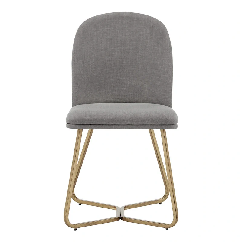 Cheyenne Gold Metal Dining Chair (Set of 2) by iNSPIRE Q Modern