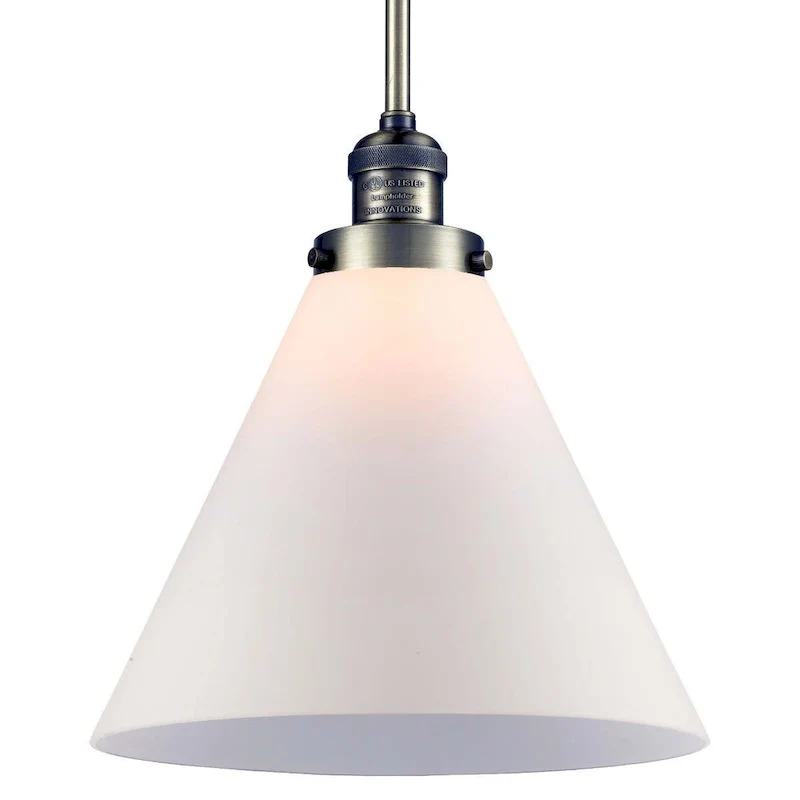 Innovations Lighting X-Large Cone Single Light 12  Wide Pendant with