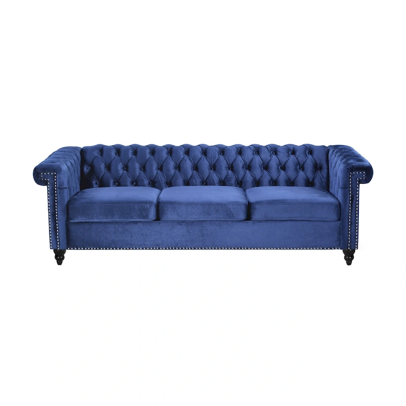 Parkhurst Tufted Velvet Sofa by Christopher Knight Home