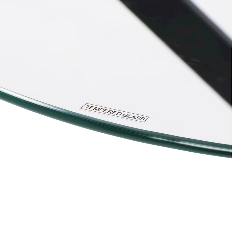 Eliana Glass Top Bistro Table