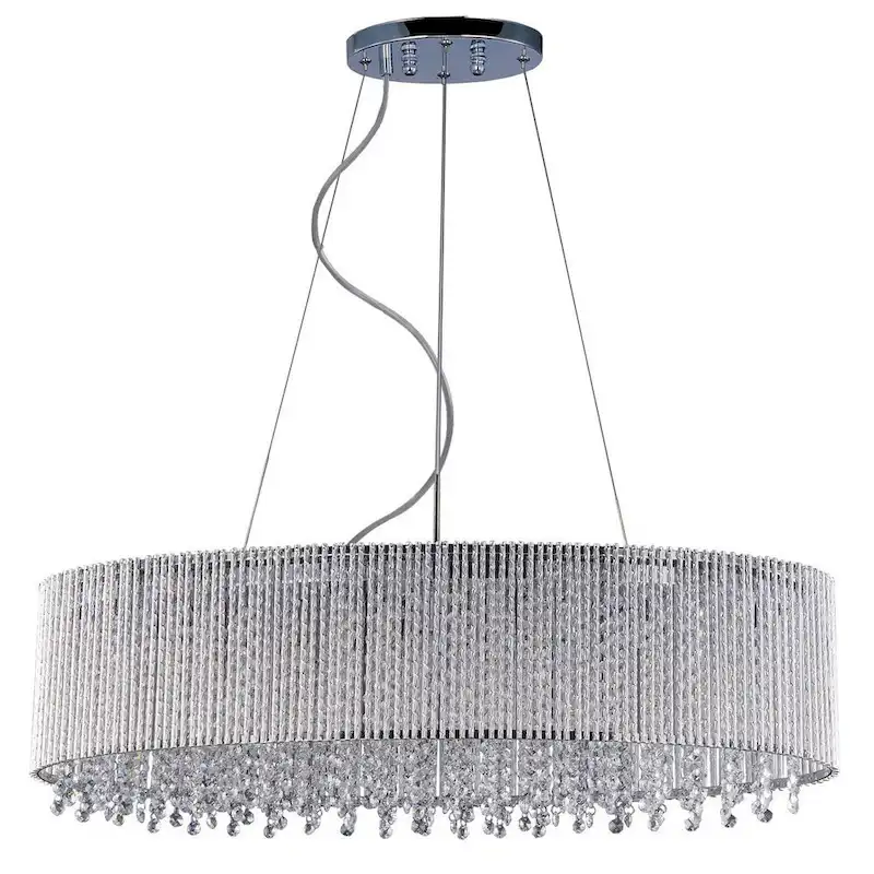 Maxim Lighting Spiral 6-light Single Pendant - Silver