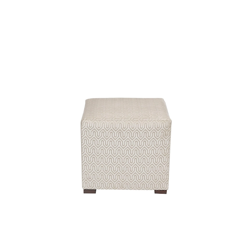 Merton Transtional Square Button Tufted Ottoman
