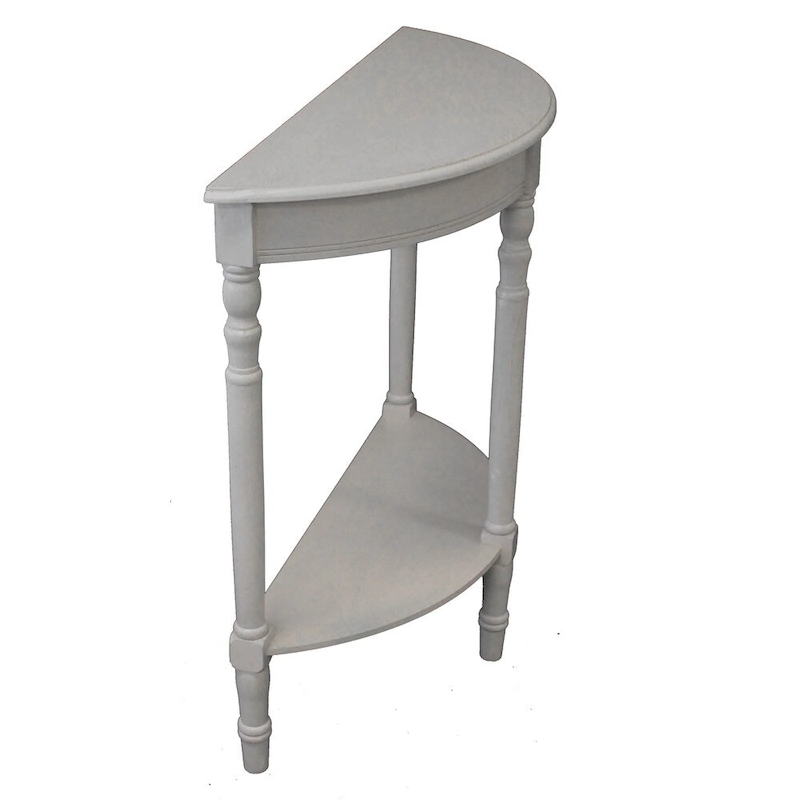 Ninette Half Moon Entryway Console Accent Table