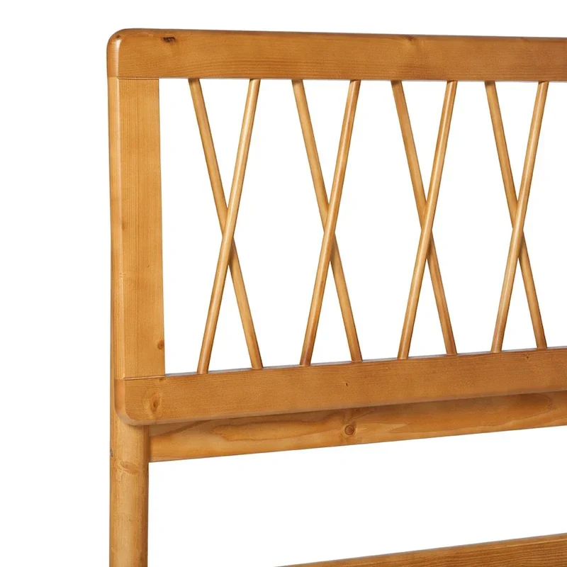 Middlebrook Designs X Spindle Solid Wood Full Bed