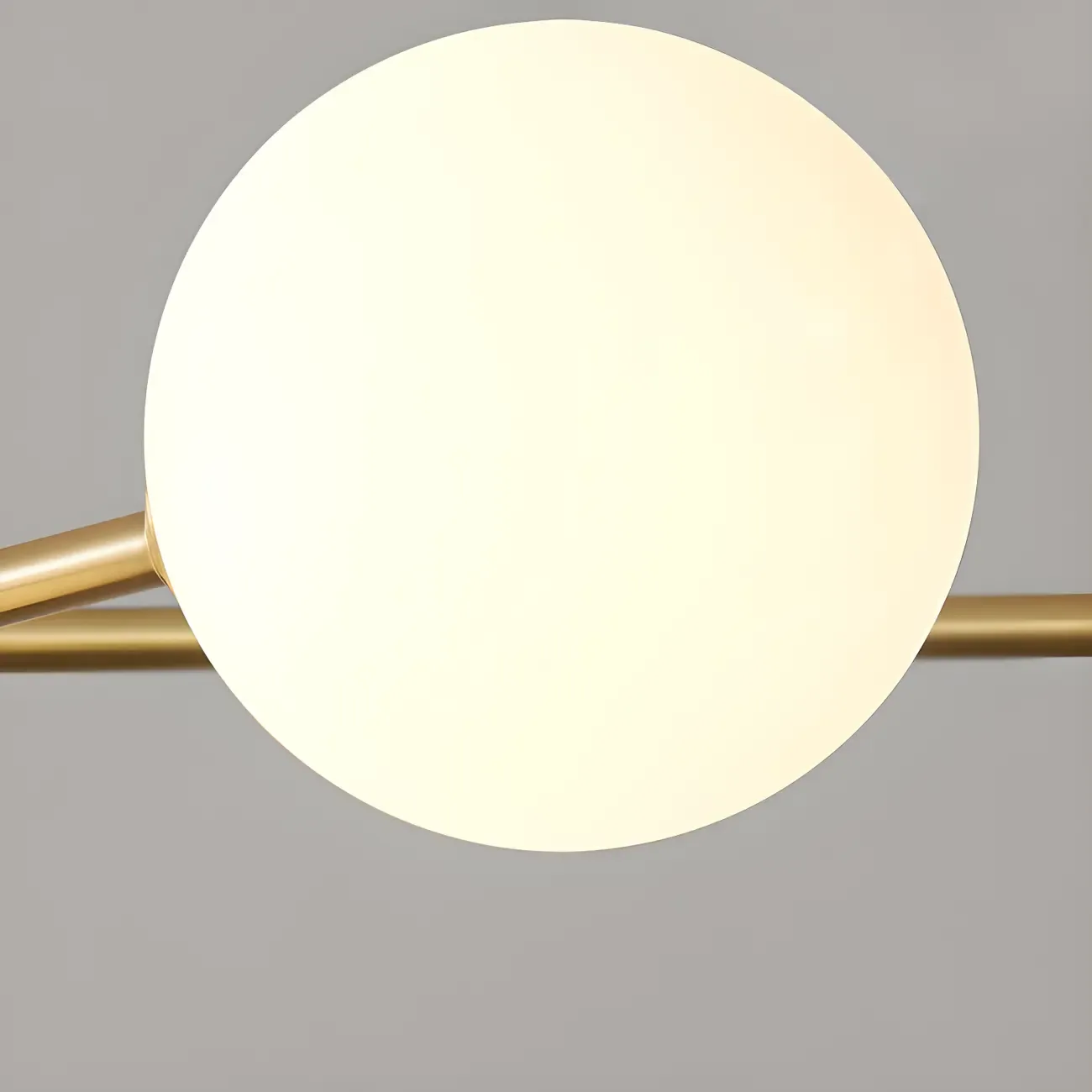 Modern 8-Light Glass Globe Sputnik Chandelier