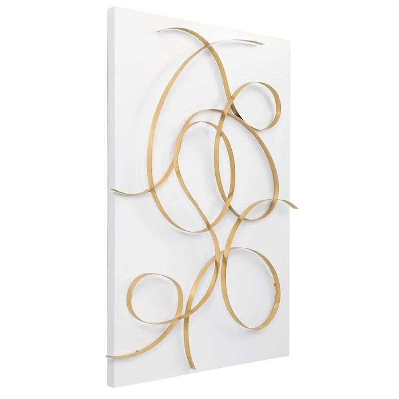 Uttermost Freehand Modern Metal Wall Panel