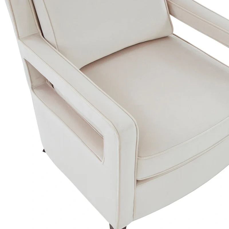 Velvet Accent Arm Chair