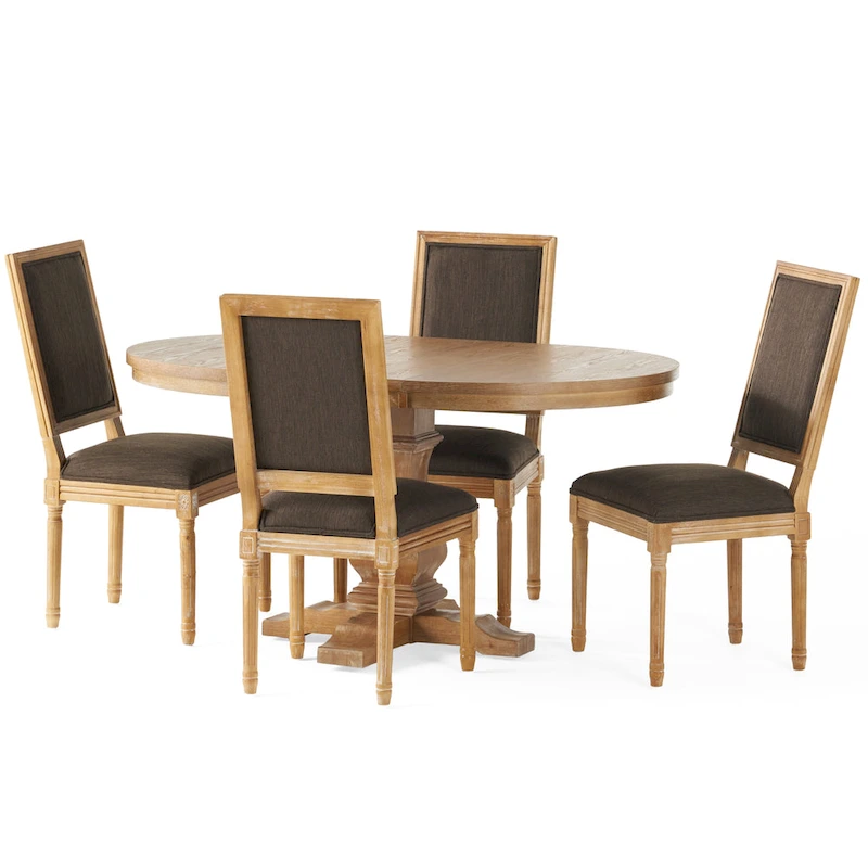 Regina Wood Dining Set by Christopher Knight Home