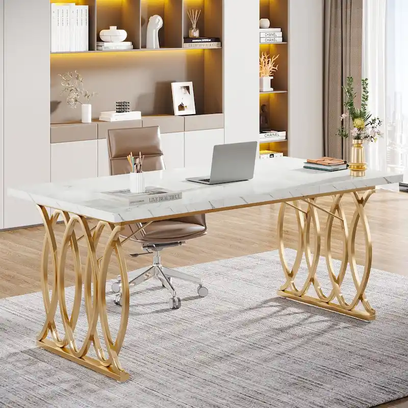 White & Gold 63