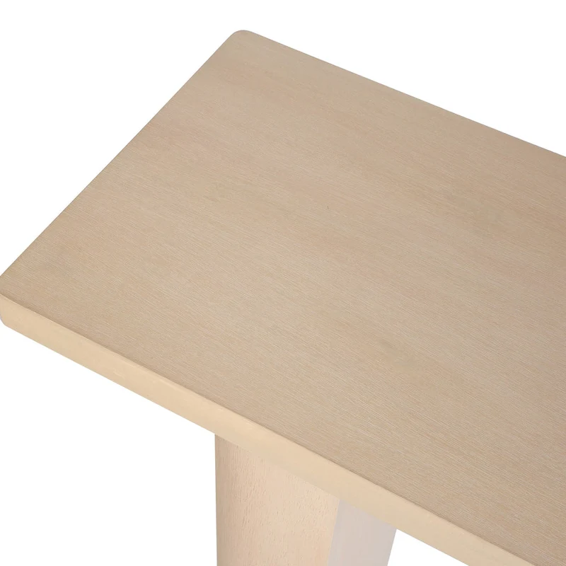 Half Moon Mango Wood Console Table by East at Main