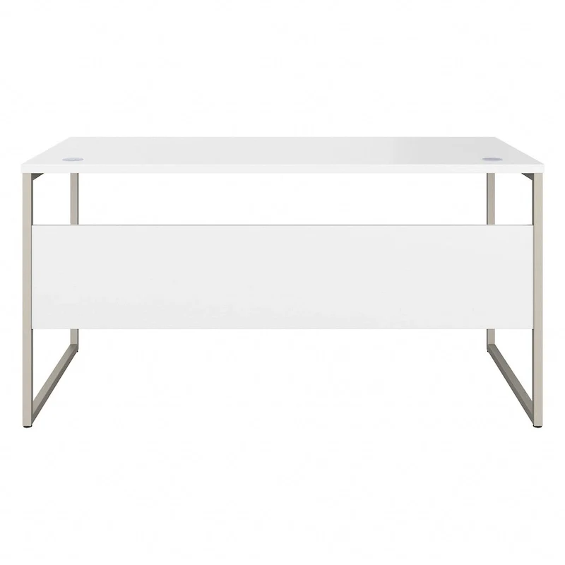 Computer Desk with Metal Legs and Wire Management