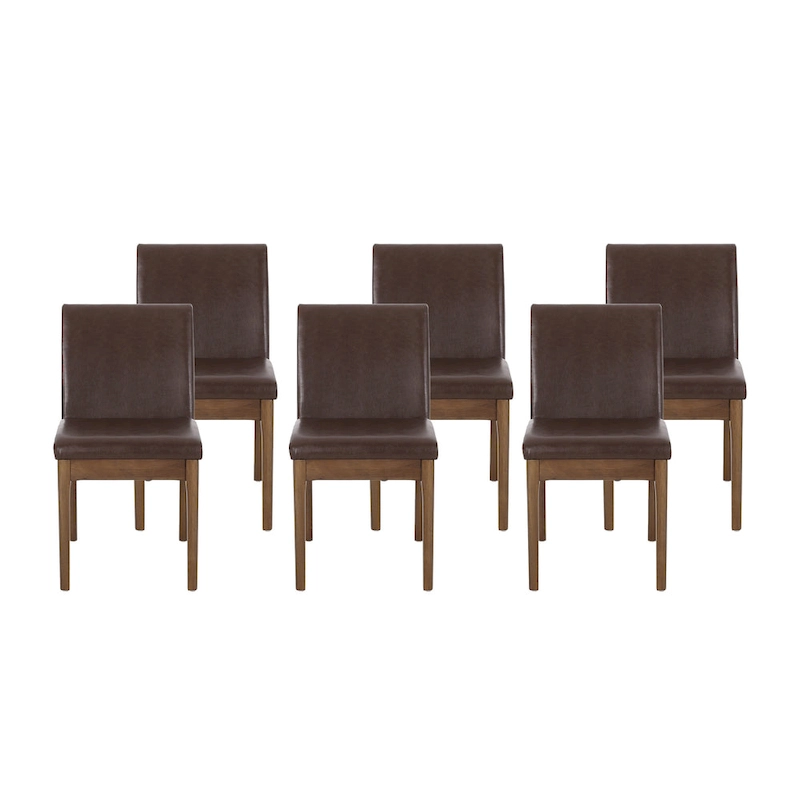 Kwame Upholstered Dining Chairs (Set of 6) by Christopher Knight Home