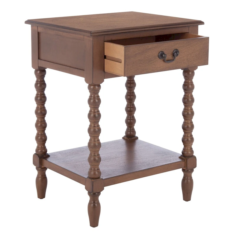 SAFAVIEH Christena Accent Table - 19 W x 15.8 L x 26 H - 19Wx16Dx26H