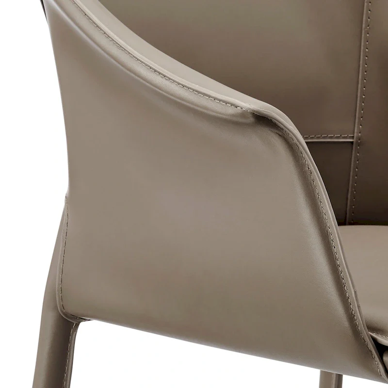 Recycled PU Leather Dining Chair
