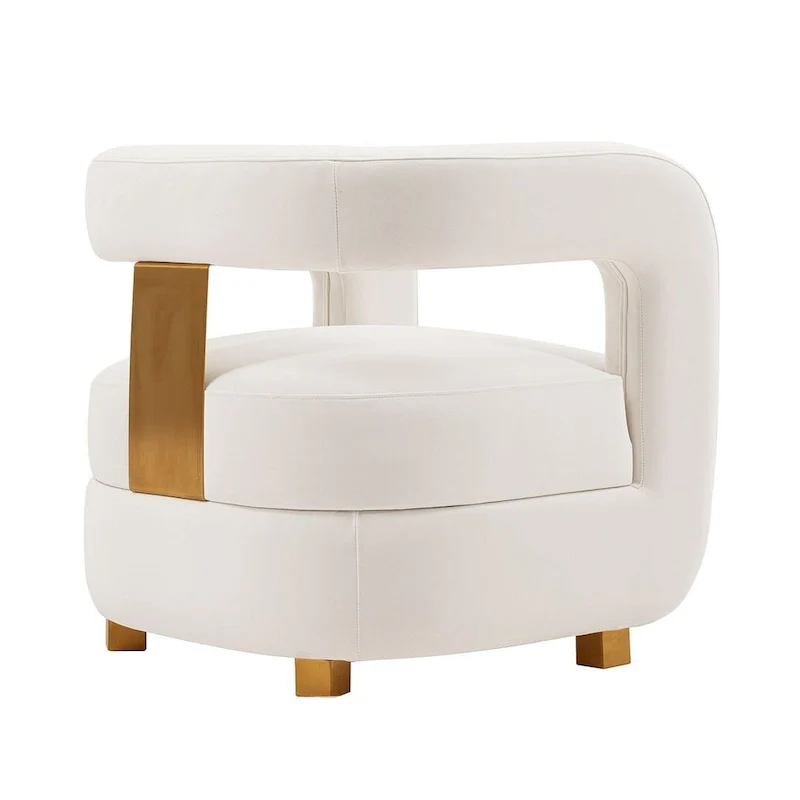 Modern Amirah Velvet Accent Chair