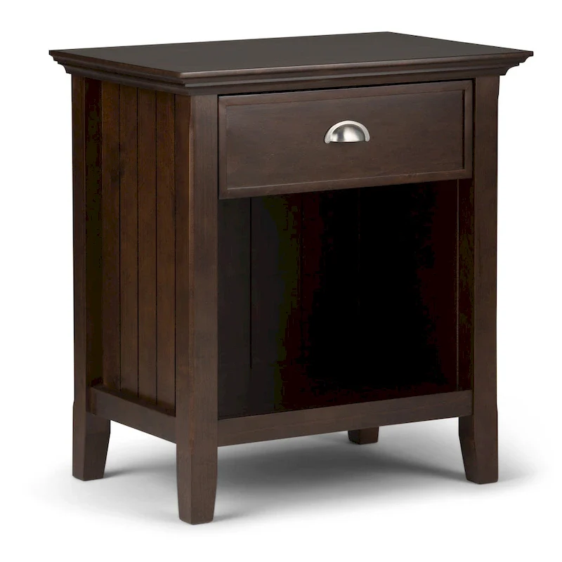 WYNDENHALL Normandy SOLID WOOD 24 inch Wide Bedside Nightstand Table