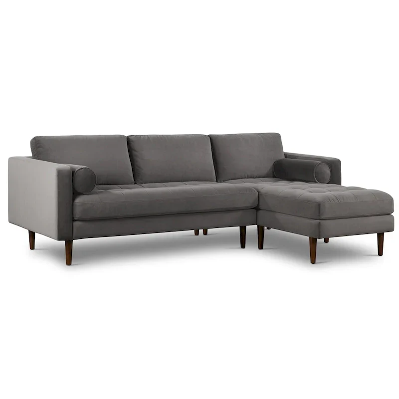 Poly & Bark Napa 104.5 Fabric Right Sectional Sofa