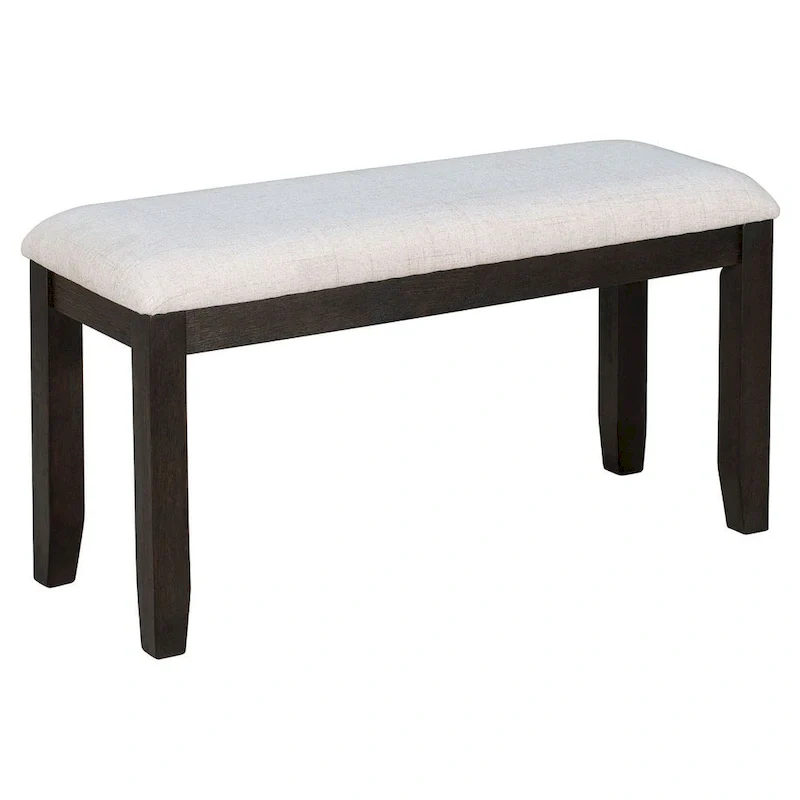 6-Piece Dining Room Table Set with 4 Chairs & a Bench