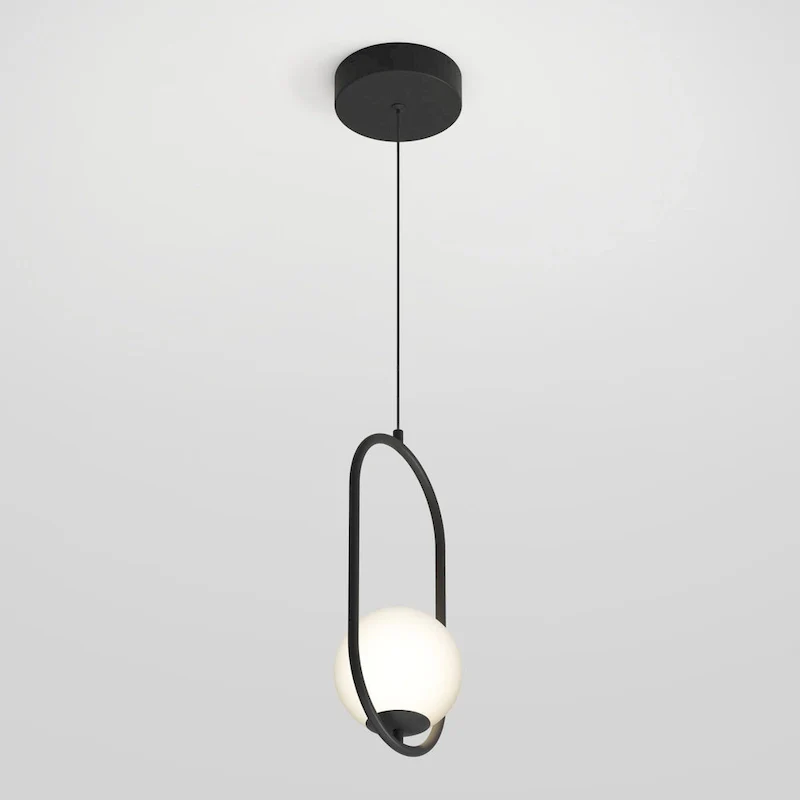 Artika Bloom Mini Pendant Ceiling Light, 3CCT, Black
