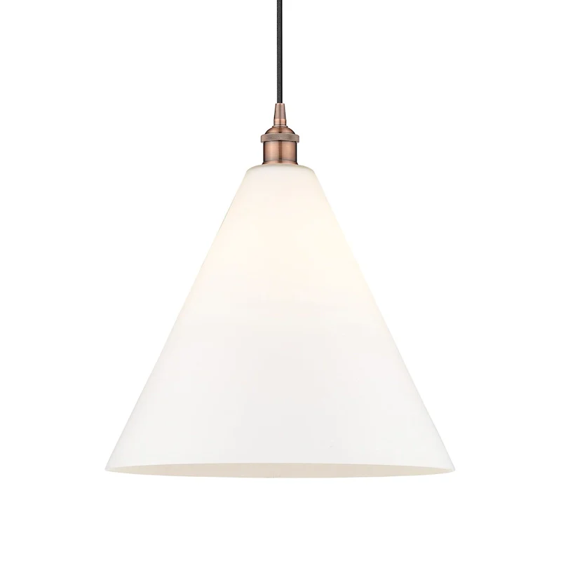 Innovations Lighting 616-1P-18-16 Edison Cone Pendant Edison Cone 16