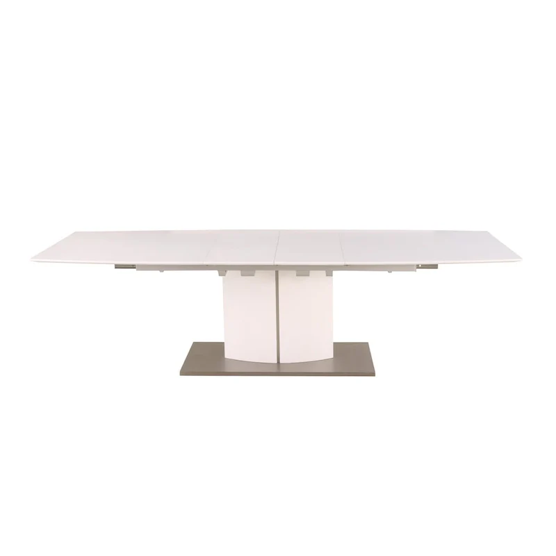 Elektra Matte White 5-Piece Dining Set