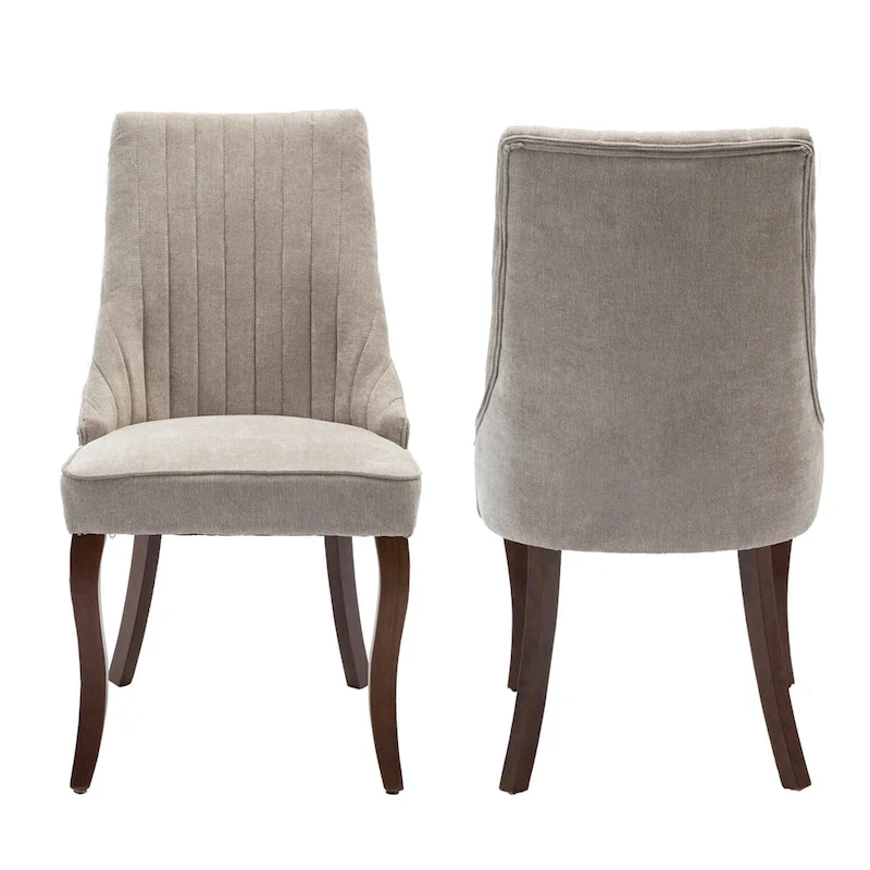 Upholstered Dining Side Chair Accent Chair Set of 2)