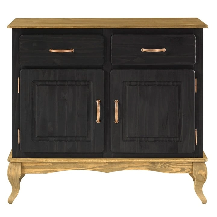 Wood Buffet Sideboard Green