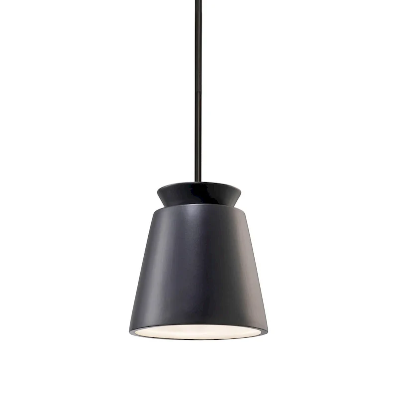 Justice Design Group Small Trapezoid Pendant - Rigid Stem