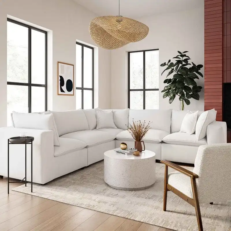 Cali Modular 5 Piece L-Sectional