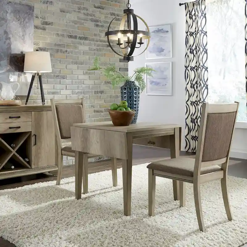 Sun Valley Sandstone Drop Leaf Dining Table