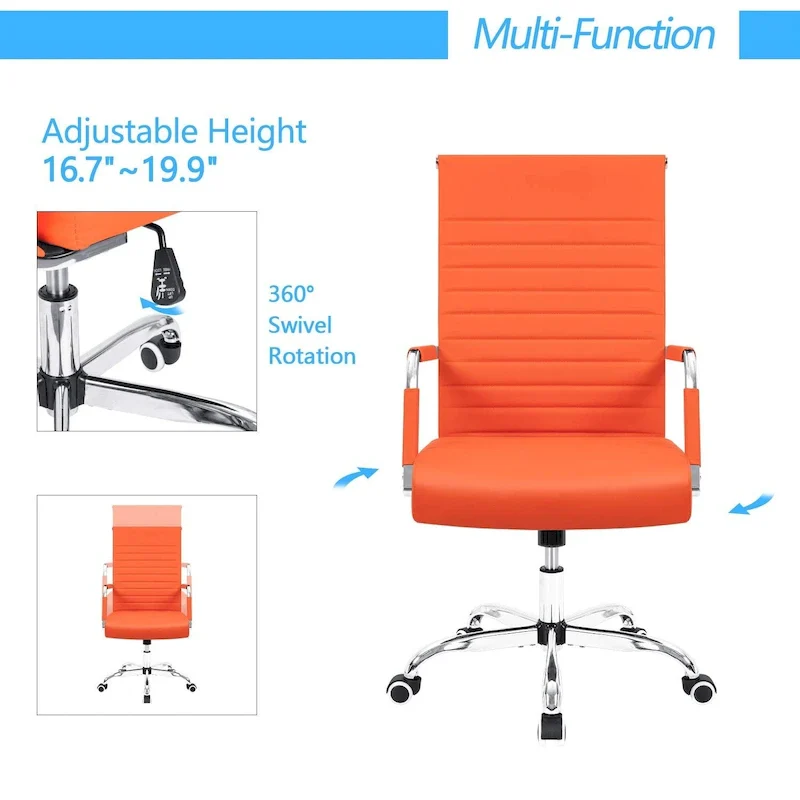Homall Ribbed Office Chair Computer Desk Chair