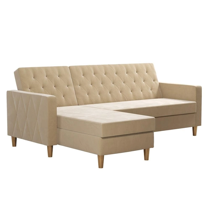 CosmoLiving by Cosmopolitan Liberty Sectional Futon with Storage