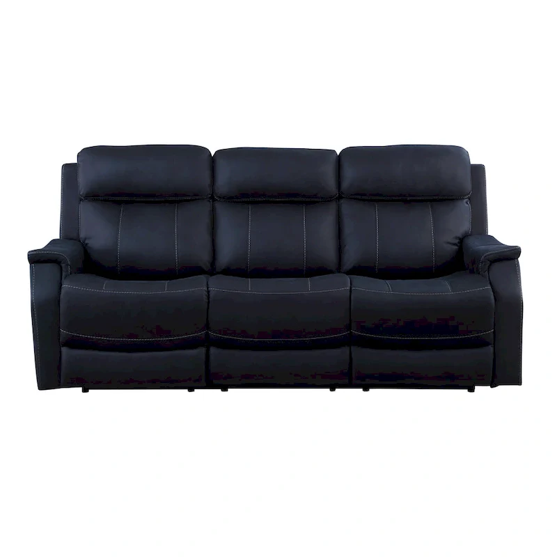 Steve Silver Faux Leather Power Reclining Sofa