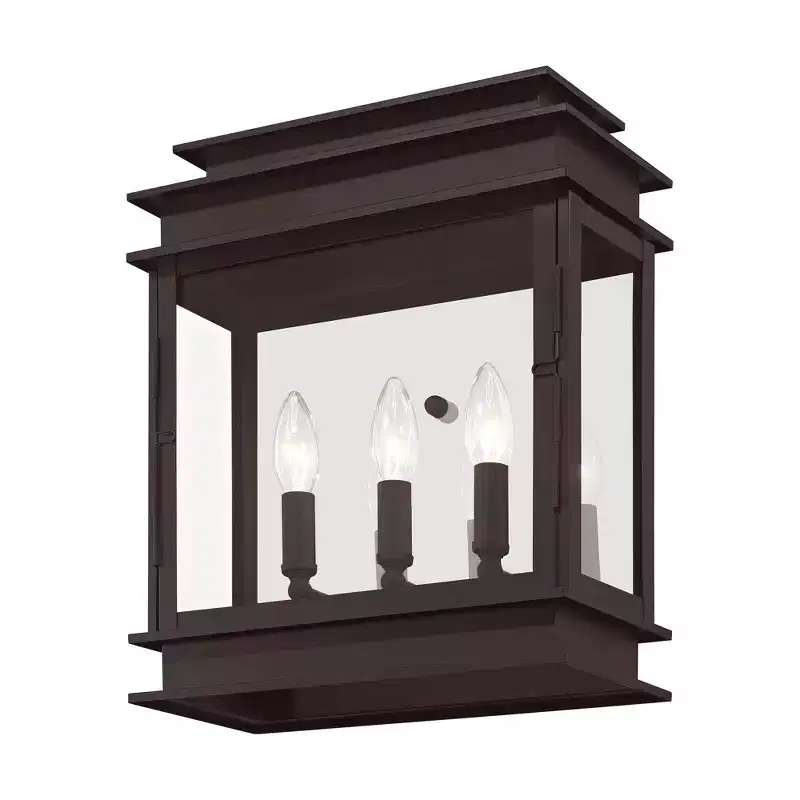 Livex Lighting Princeton 3 - Light Wall Light in Bronze