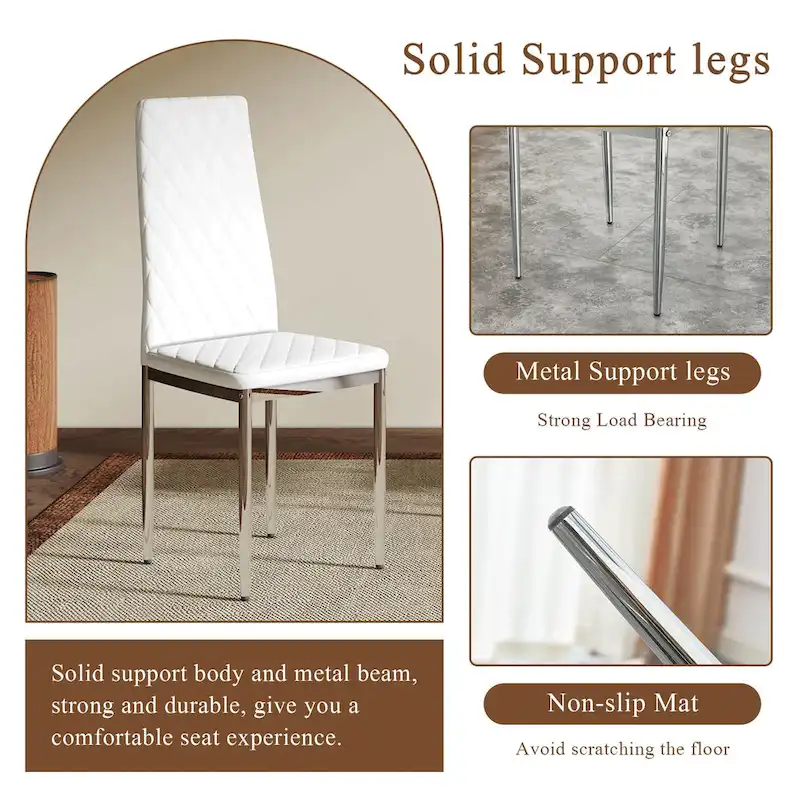 Modern Style Dining Chairs Set of 6