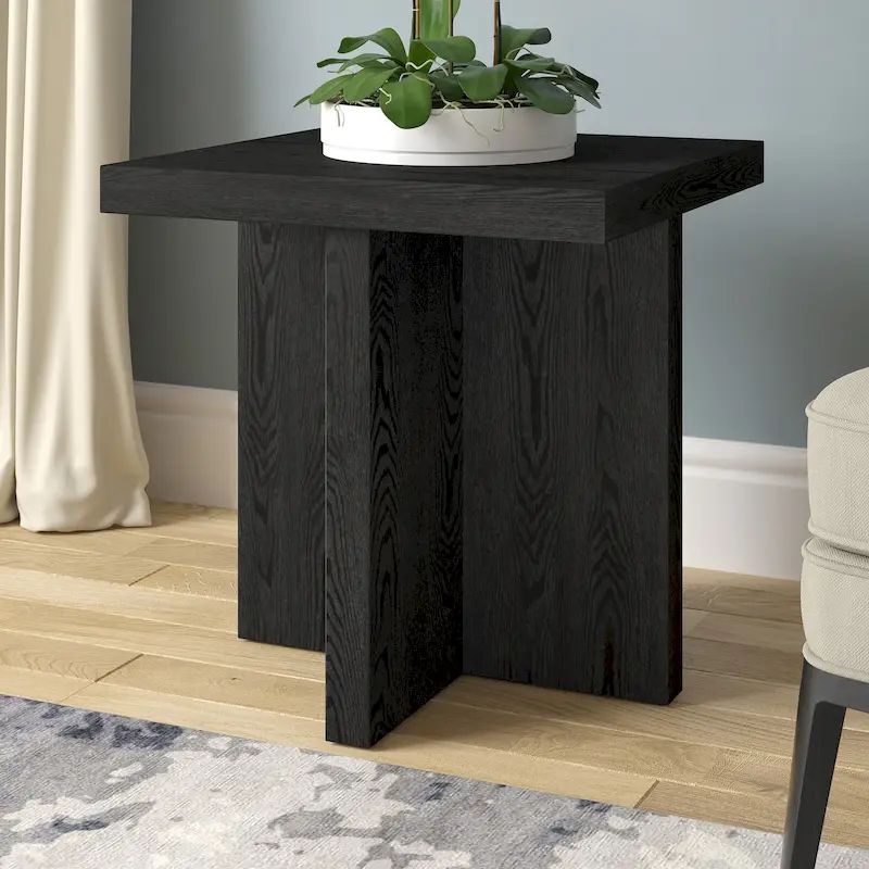 22  Wide Rectangular Side Table