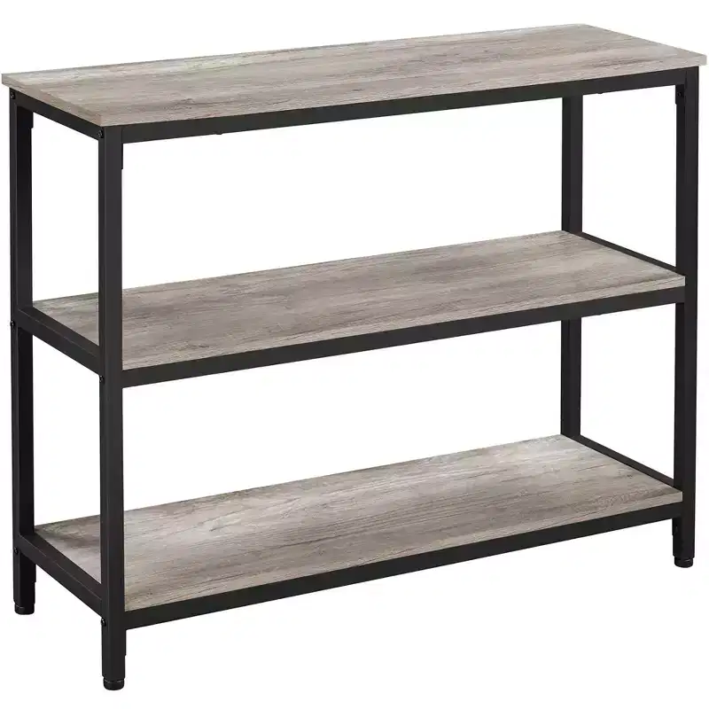 Yaheetech Vintage Sofa Table Industrial Console Table for Entryway/Living Room