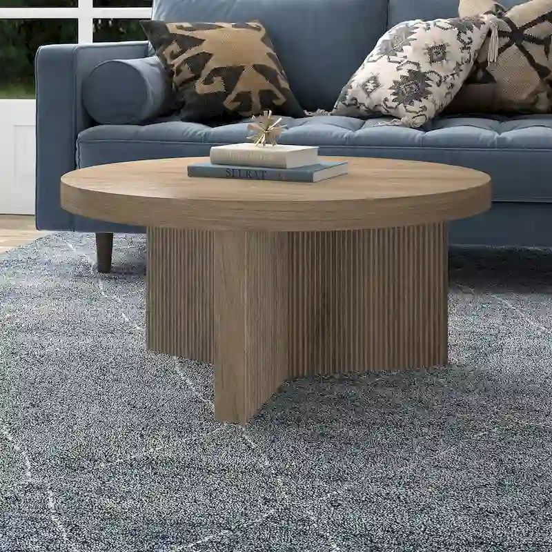 32 Wide Round Coffee Table