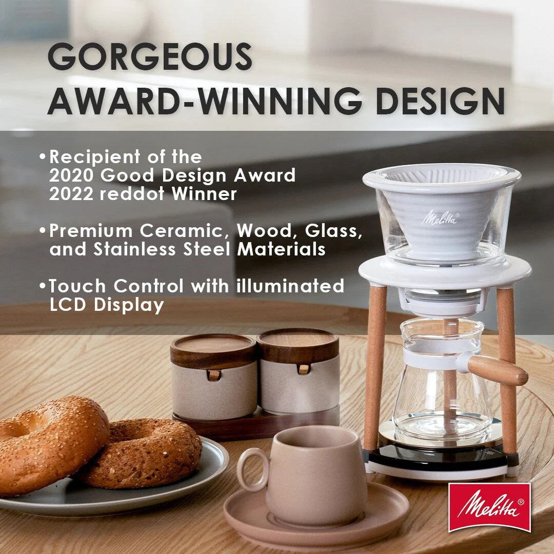 Melitta Senz V Connected Smart Pour-Over Coffee System