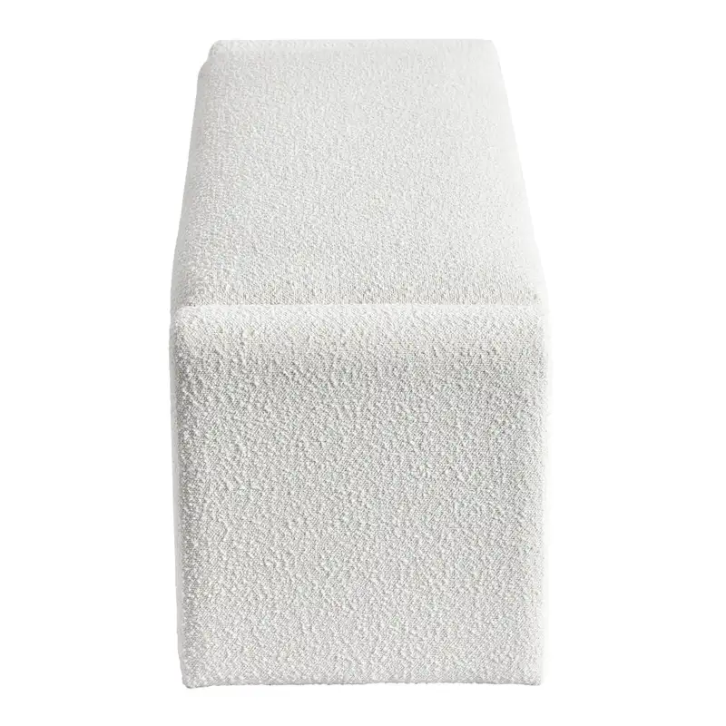 Couture 48 L Boucle Upholstered Dining Bench