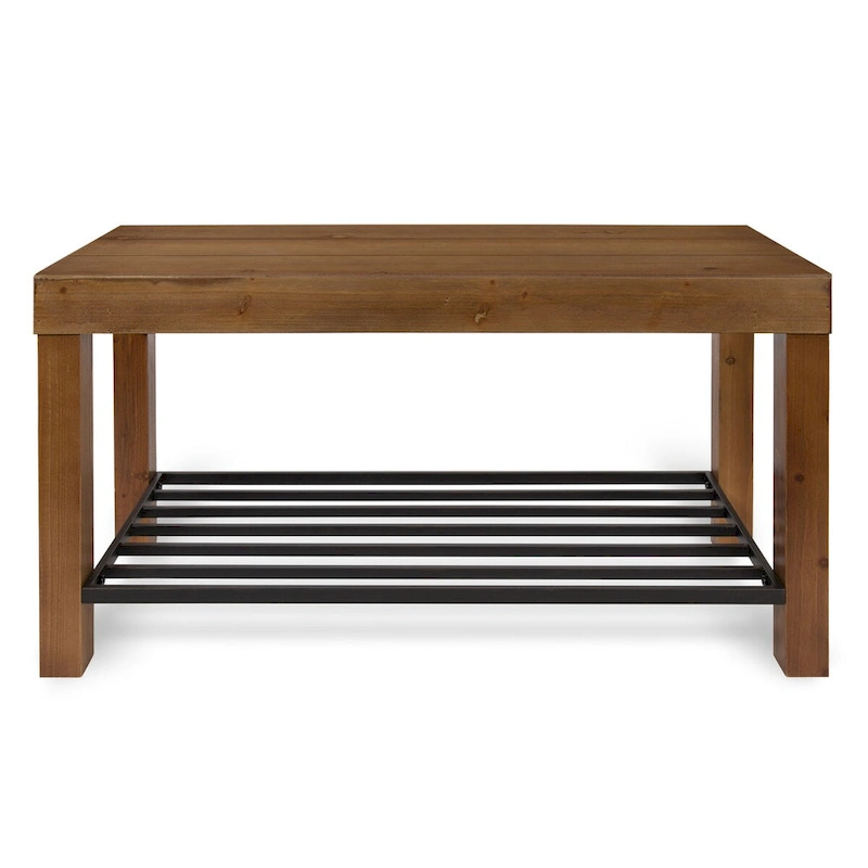 Kate and Laurel Jeran Farmhouse Entryway Bench