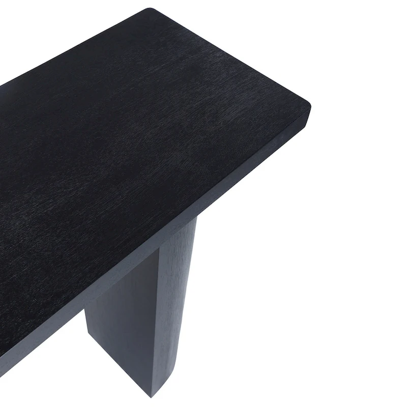 Half Moon Mango Wood Console Table by East at Main