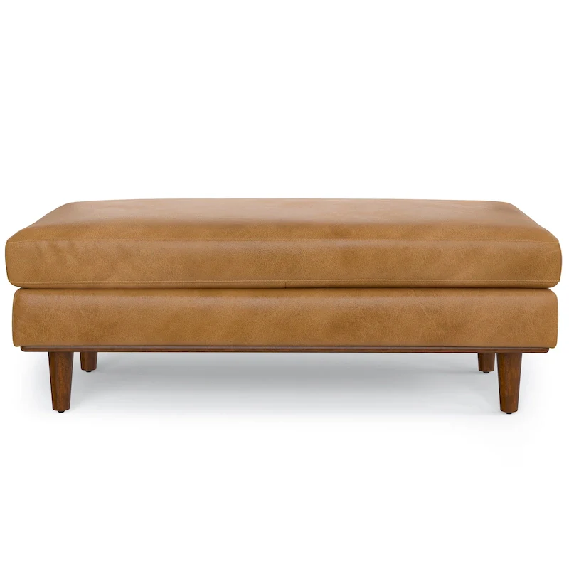 WYNDENHALL Brixley 49 inch Wide Mid-Century Modern Table Ottoman