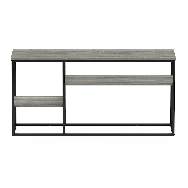 Furinno Moretti Modern Lifestyle TV Stand for TV up to 50 Inch, Columbia Walnut