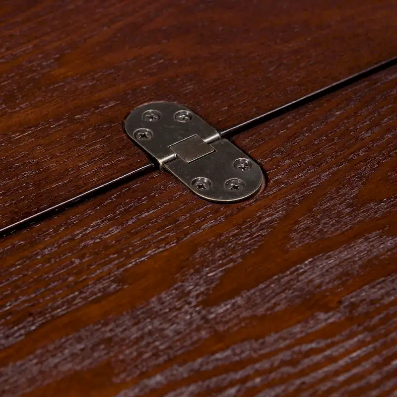 Espresso Counter Height Convertible Table | Foldable Console to Dining Desk | Seats 2-4 | Engineered Wood | 46.25