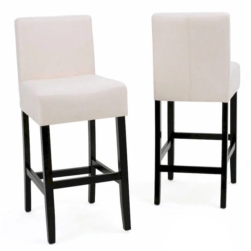 Lopez 26-inch Fabric Counter Stool (Set of 2) by Christopher Knight Home - 26