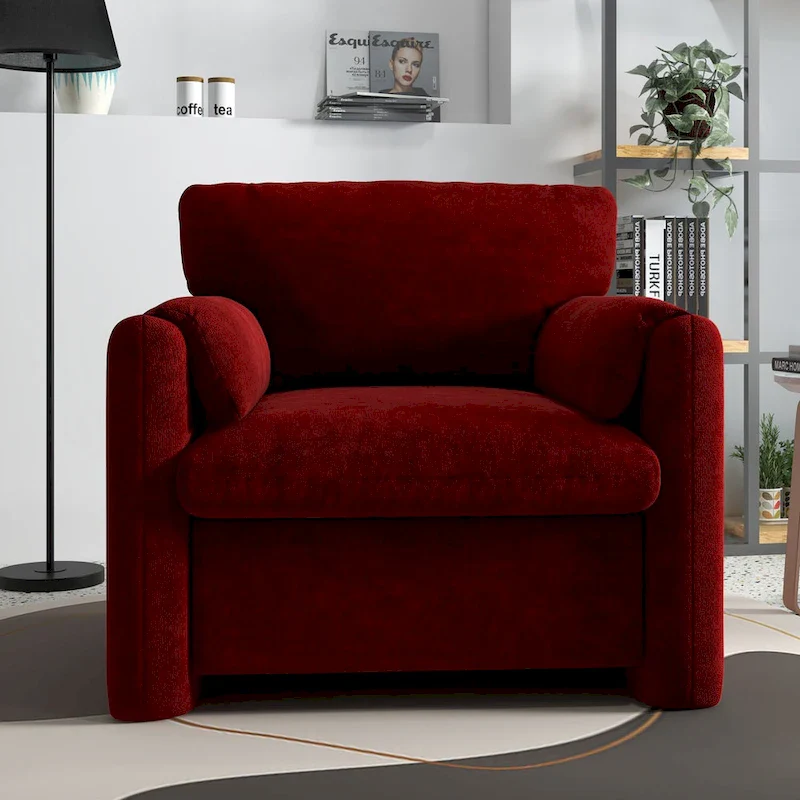 Upholstered Accent Chair Armchair Single Sofa