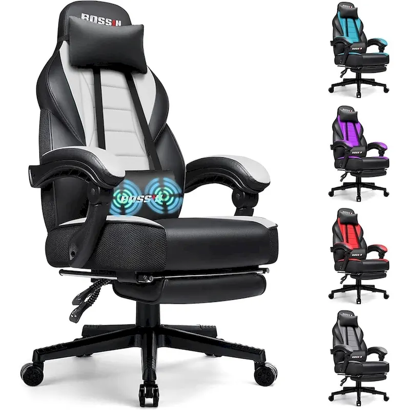 Racing Style Gaming Chair,300 lbs Big and Tall gamer chair High Back Computer Chair