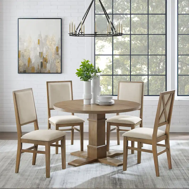 Joanna 5Pc Round Dining Set