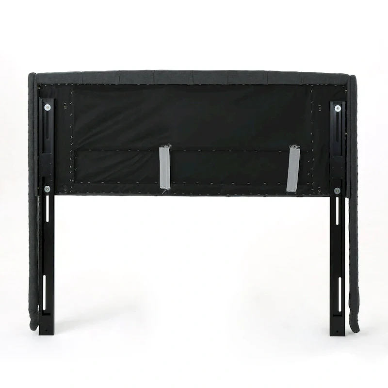 Queen Wingback Headboard - Button Tufted Diamond Stitch